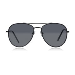 Firetrap Round Sunglasses Black Aviator