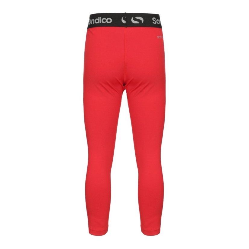 Sondico Core Three Quarter Tights Juniors Red