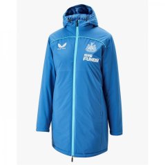 Castore Newcastle United FC Bench Jacket Womens Blue