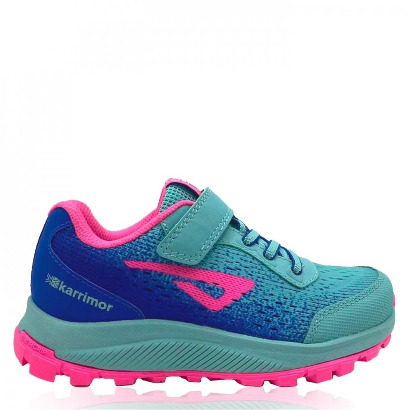 Karrimor Tempo TR 8 Child Girls Trainers Teal/Blue