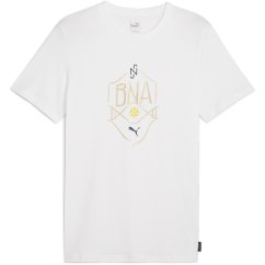 Puma Neymar Jr BNA Logo T-shirt Adults Yellow