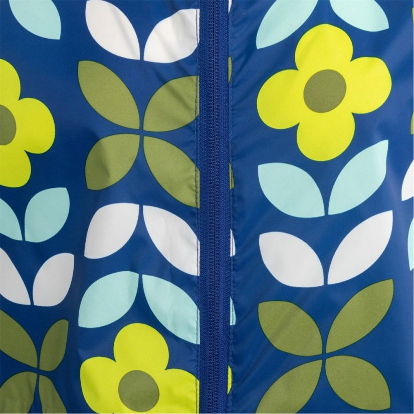 Gelert Women's Packaway Wind Resistant Waterproof Jacket Green/Purple