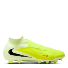 Nike Phantom Luna II Pro Firm Ground Football Boots Crimson/Volt