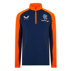 Castore Rangers FC Zip Top Seniors Navy