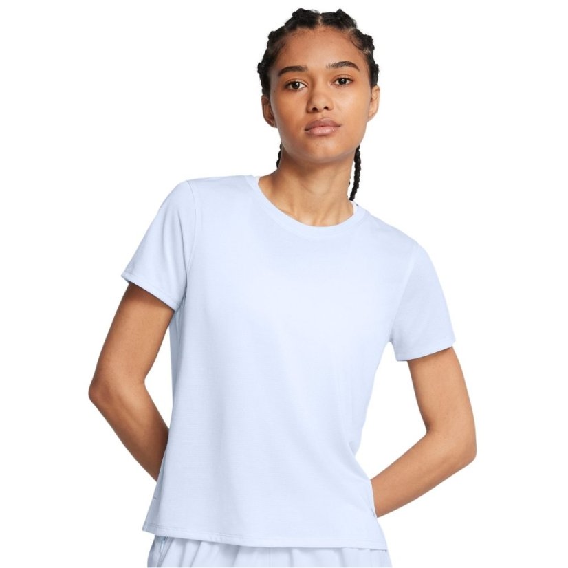 Under Armour UA Launch Short Sleeve Womens Nimbus Blue