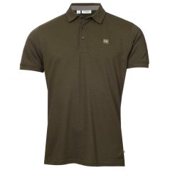 Calvin Klein Golf Short-Sleeve Performance Polo Shirt Olive