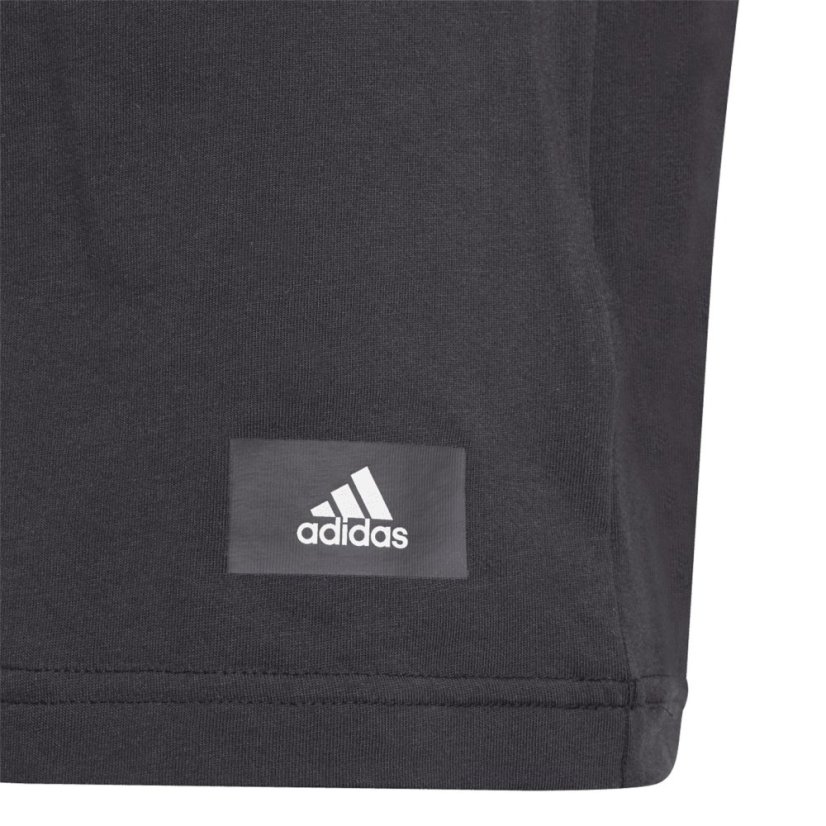 adidas Future Icons 3-Stripes T-Shirt Black