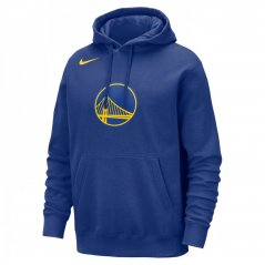 Nike Golden State Warriors Club NBA Pullover pánská mikina Rush Blue