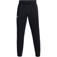 Under Armour Men's Icon Taping Closed Hem Fleece Joggers Black