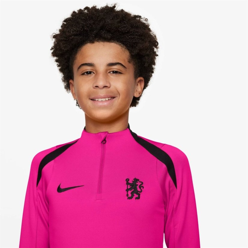 Nike Chelsea Strike Third Drill Top 2024 2025 Juniors Pink