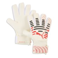 Puma Kids' Future Play Goalkeeper Gloves White/Red