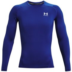 Under Armour HeatGear® Long Sleeve Men's Royal/White
