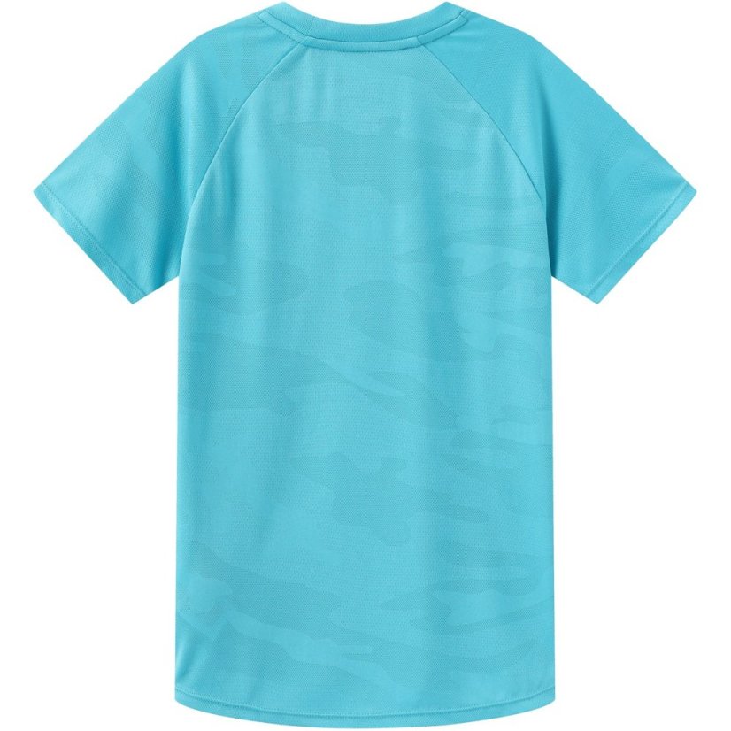 Everlast Flex Tee Junior Cyan Blue