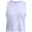 Under Armour Women's Vanish Energy Cropped Performance Gym Vest Purple