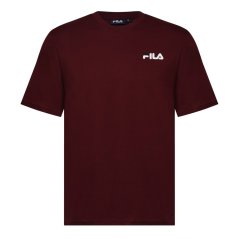 Fila Mens Chaz Graphic Logo T-Shirt Tawny Port