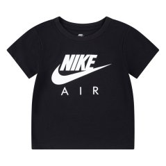 Nike Kids' Air Short Sleeve T-Shirt Black