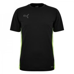 Puma Finesse Training Shirt Mens Black/Yellow