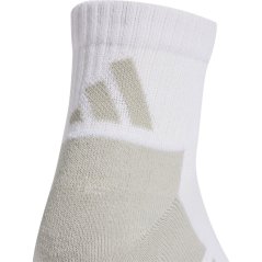 adidas Aeroready Ankle 6 Pack Socks Womens White/Grey