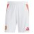 adidas Manchester United Home Shorts 2024 2025 Adults White
