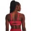 Under Armour SmartFoam Evolution Mid-Support Sports Bra Womens Red