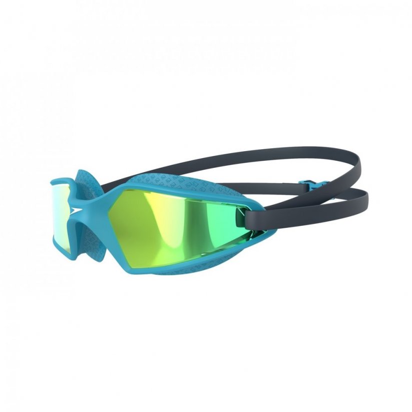 Speedo Hydropulse Mirror Junior Goggles Navy/Gold