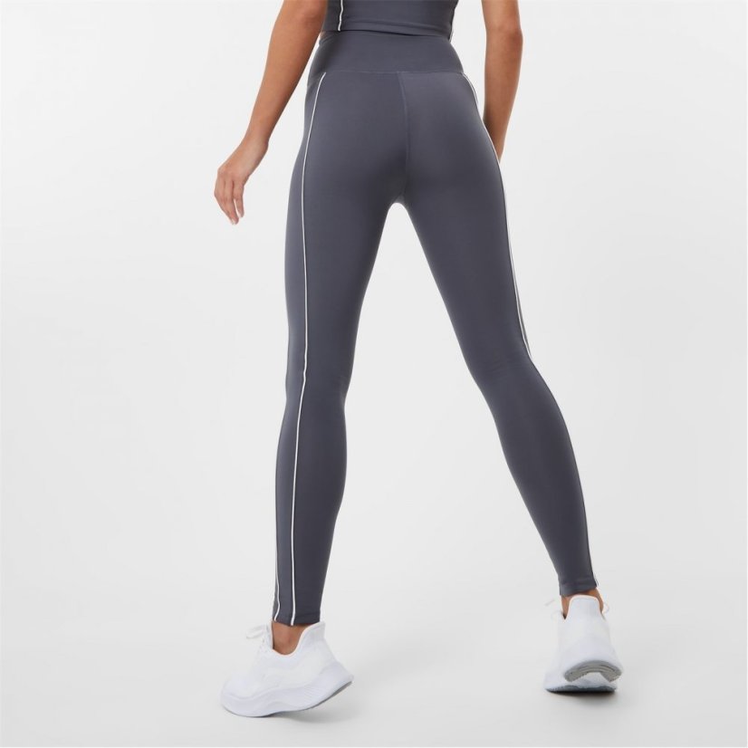 Everlast High Waist Panel Leggings Grey