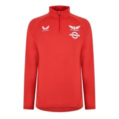 Castore Scarlets 1/4 Zip Midlayer 2024 2025 Adults Red