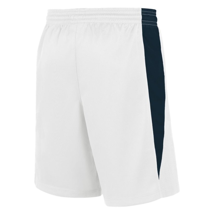 Nike Unisex Kids' Basketball Shorts White/Obsidian