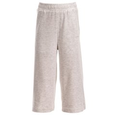 LA Gear three quarterWide Leg Pants Junior Girls Grey Marl