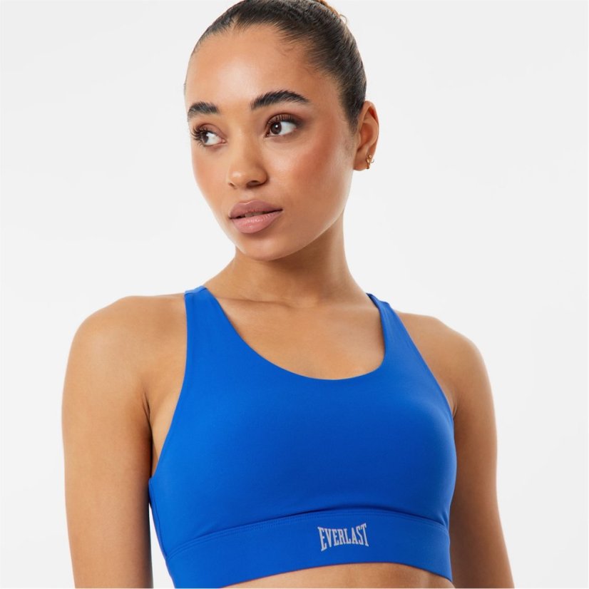 Everlast Medium Support Sports Bra Womens Cobalt