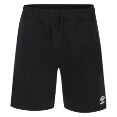 Umbro Men's Fleece Jogger Shorts Black