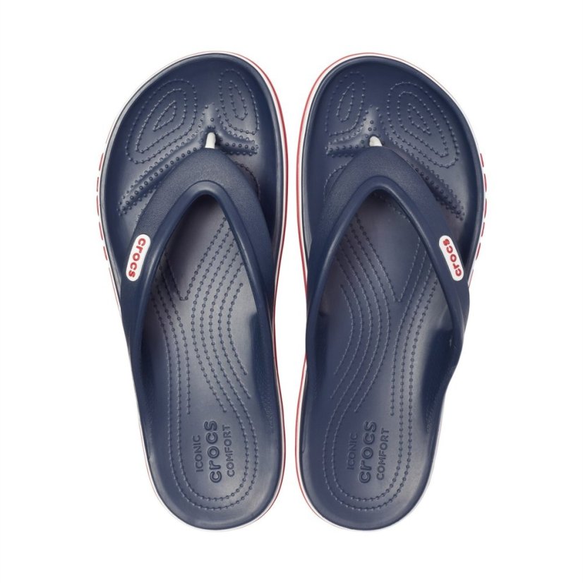 Crocs Bayaband Flip Flop Mens Navy/Pepper