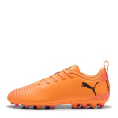 Puma Unisex Kids' Future 8 Play MG Firm Ground Football Boots Ht Fr-Blk-Rvsh