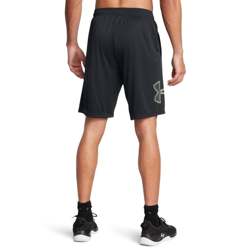 Under Armour Tech Graphic pánské šortky Black/Mrph Grn