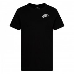 Nike NSW Futura T Shirt Infant Boys Black
