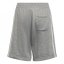 adidas Three-Stripe Essential Shorts Infant's Grey Hther/Whte