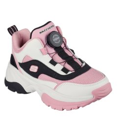 Skechers Unisex Kids' Non Waterproof Walking Shoes Pink/Black