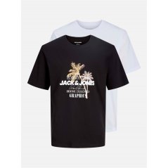 Jack and Jones Kids' T-Shirt Black/White