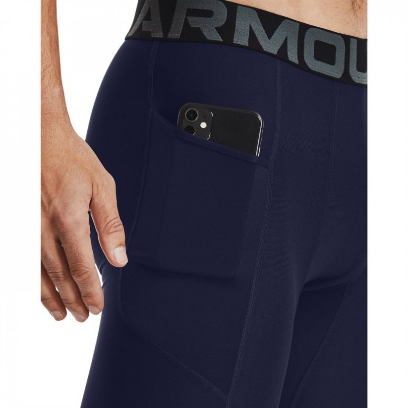 Under Armour HeatGear® Pocket Long pánské šortky Midnight Navy