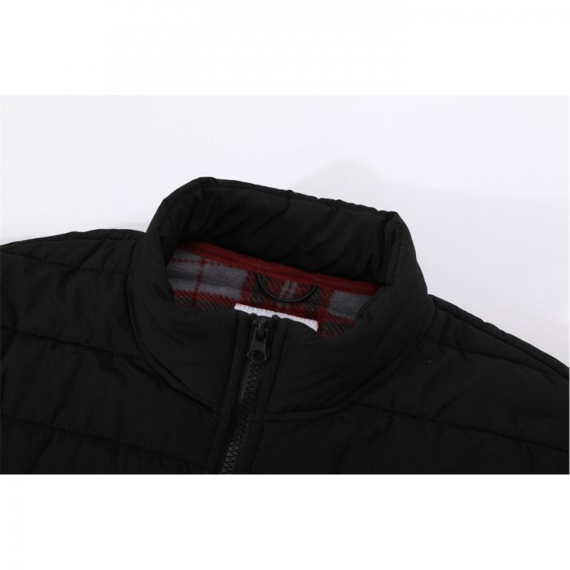 Lee Cooper Fleece Lined Jacket Mens Black