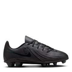 Nike Phantom GX II Juniors Firm Ground Football Boots Black/Green