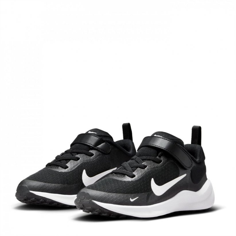 Nike REVOLUTION 7 (PSV) Black/White
