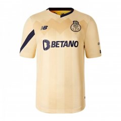New Balance Porto Away Shirt 2023 2024 Adults Gold