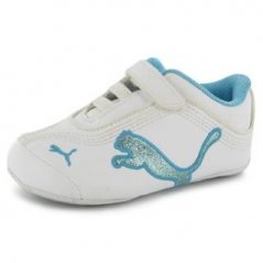 Puma Soleil V Infants Trainers W/Blue/Viloet