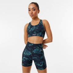 Everlast Contour Panel Shorts Womens Strobe Print