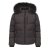 SoulCal 2 Zip Bubble Jacket Charcoal