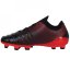 Sondico Blaze Childrens FG Football Boots Black/Red