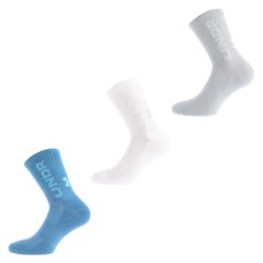 Under Armour Kids' 3 Pack Mid Crew Socks Blue