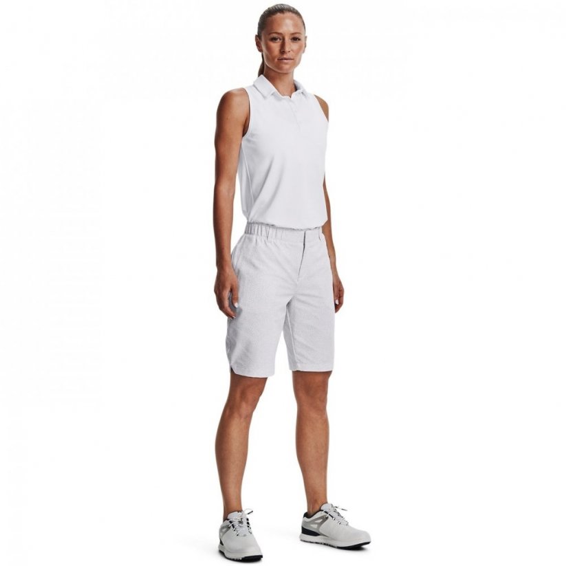 Under Armour Armour Golf Shorts Womens White