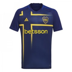 adidas Boca Juniors Third Shirt 2023 2024 Juniors Blue/Gold